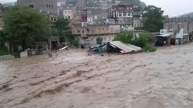 رئيس المنظمة يدعو الدول المانحة والمنظمات التنموية لإنقاذ محافظة إب من كوارث السيول