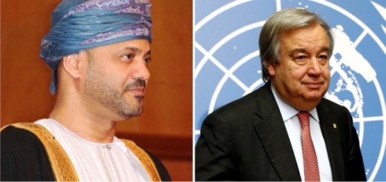 غوتيريش يجري مباحثات مع وزيري خارجية عُمان والسعودية